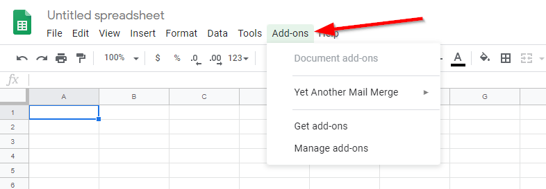 mail merge toolkit add on